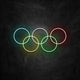 neon jeux olympiques