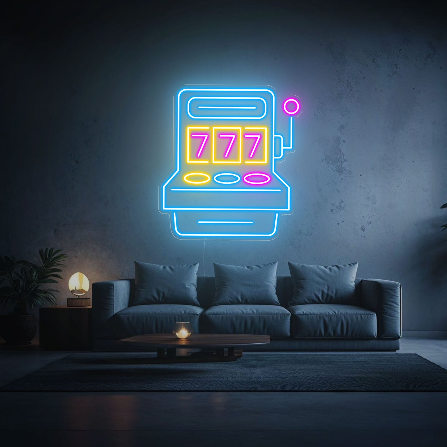 néon machine a sous