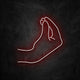 neon-main-italienne rouge