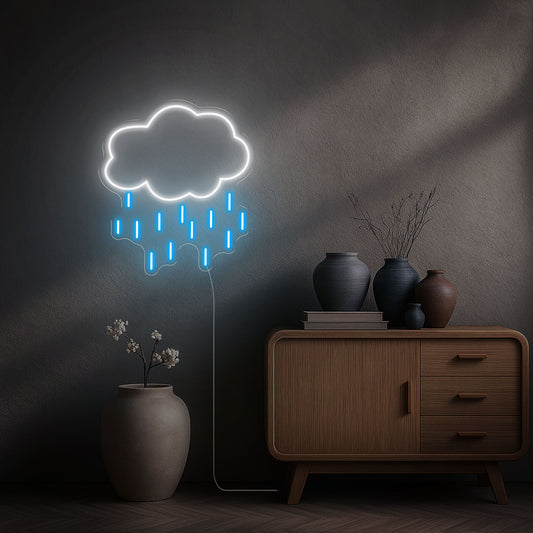 Néon Nuage Pluie