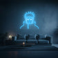 neon pain bleu ciel