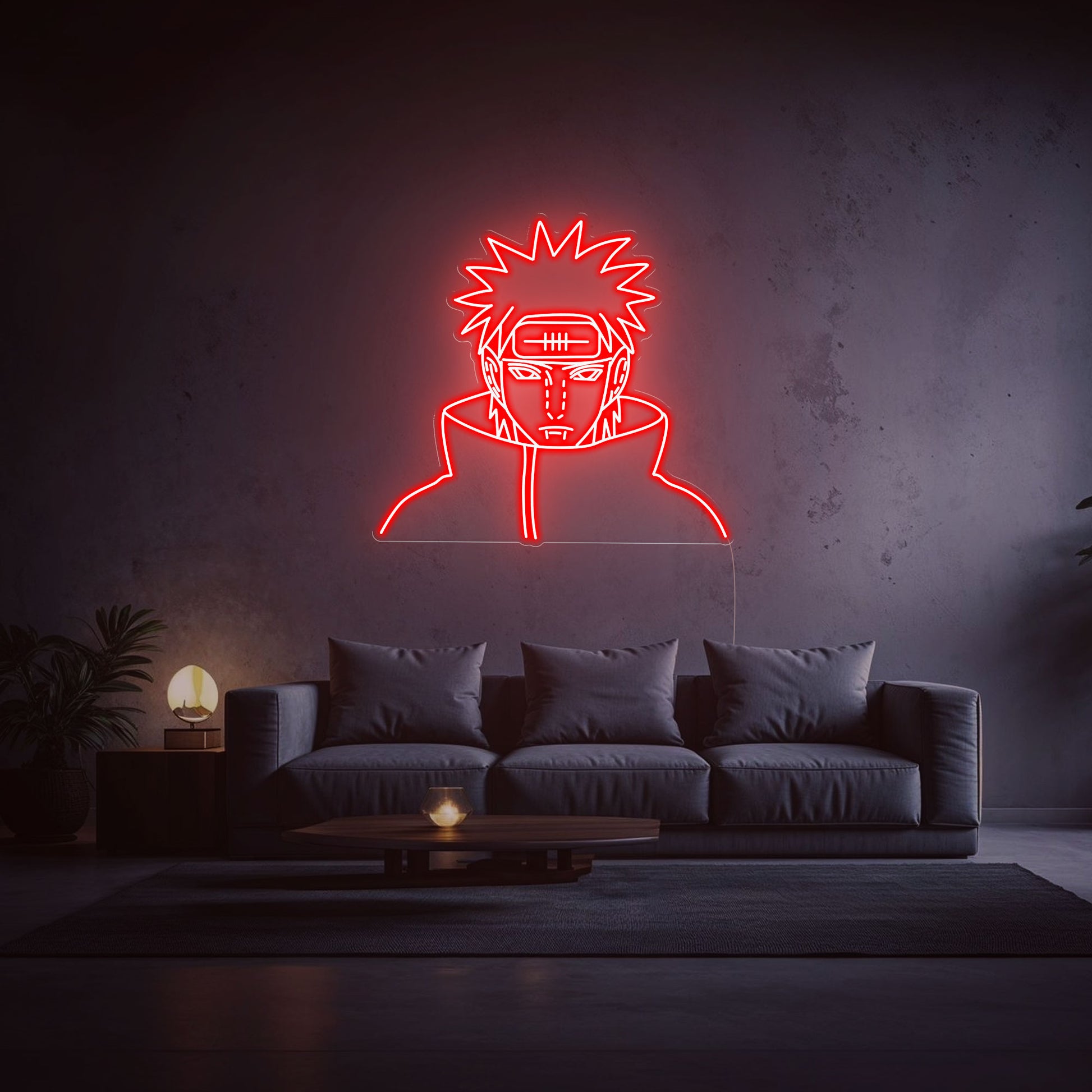 neon pain rouge