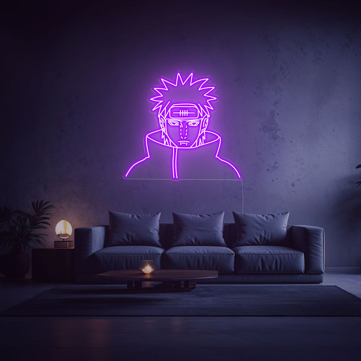 neon pain violet