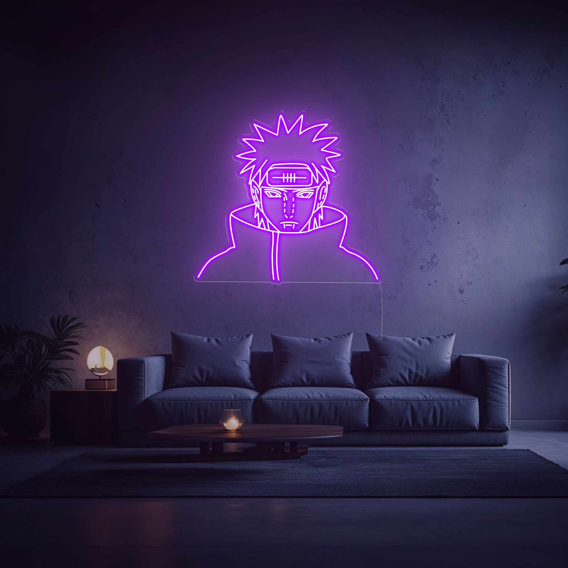 neon pain violet