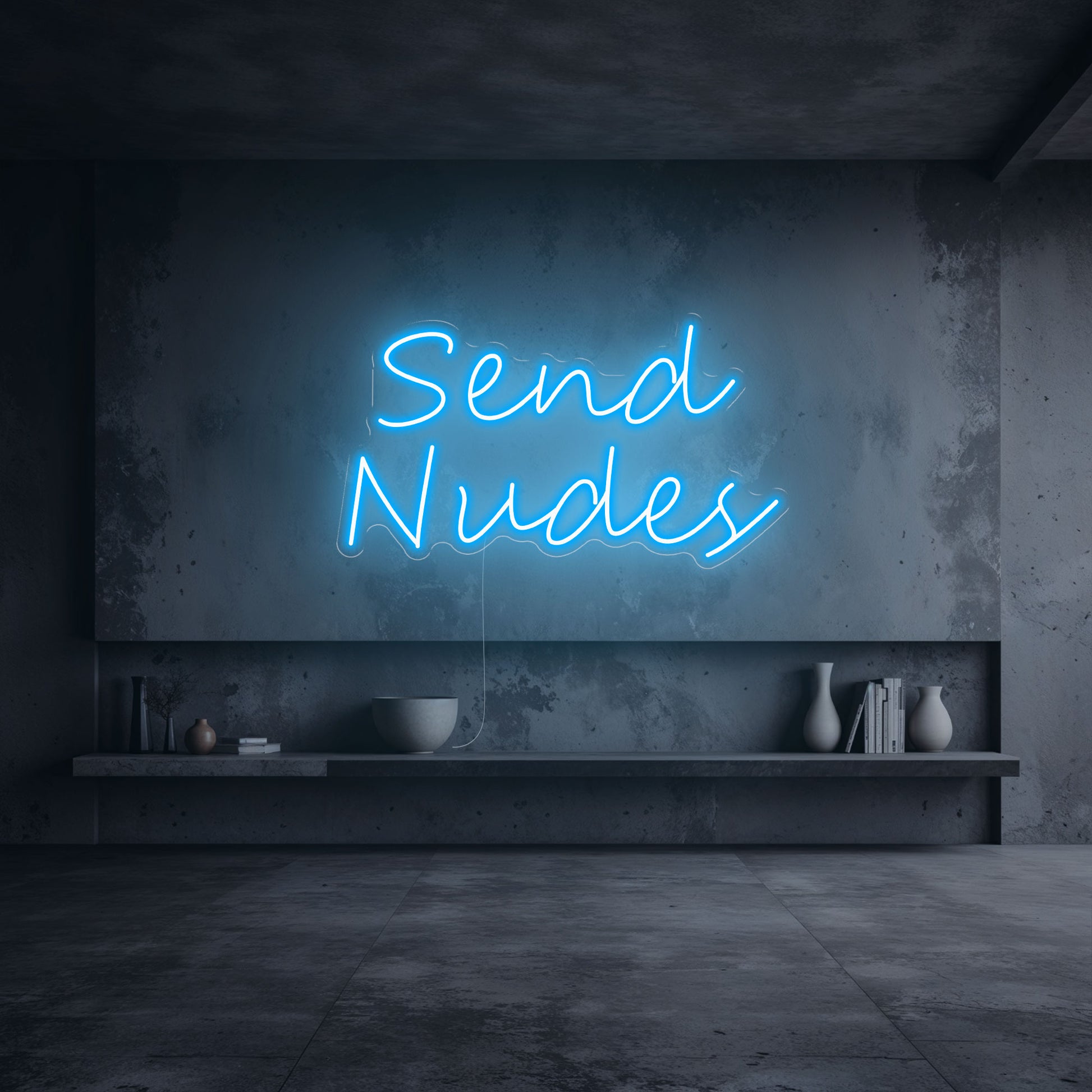 neon send nudes bleu ciel