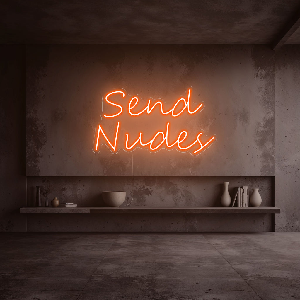 neon send nudes orange