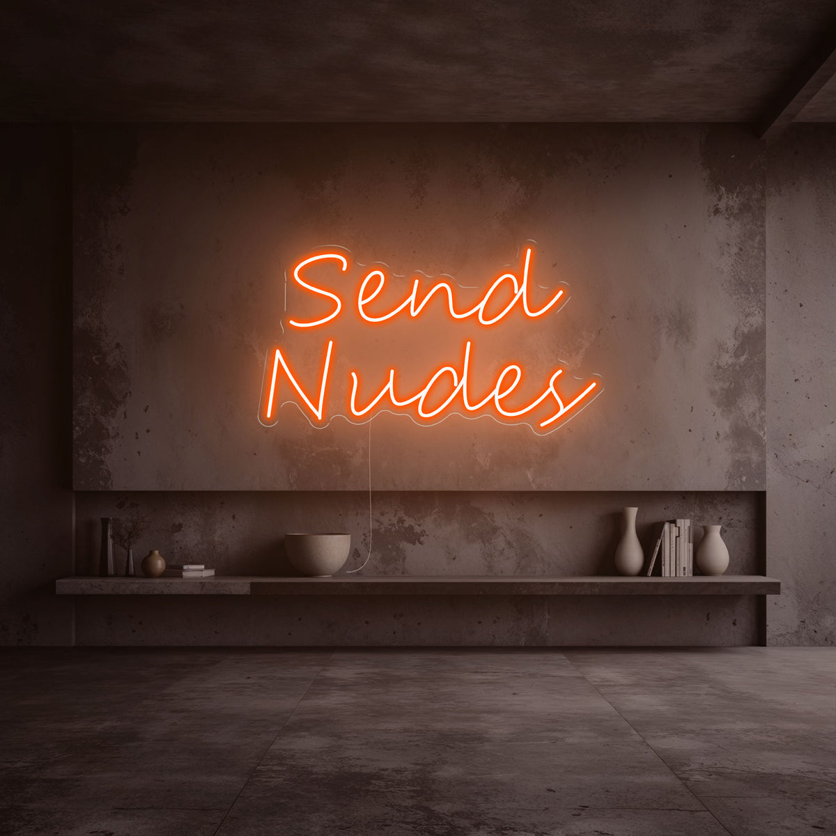 neon send nudes orange