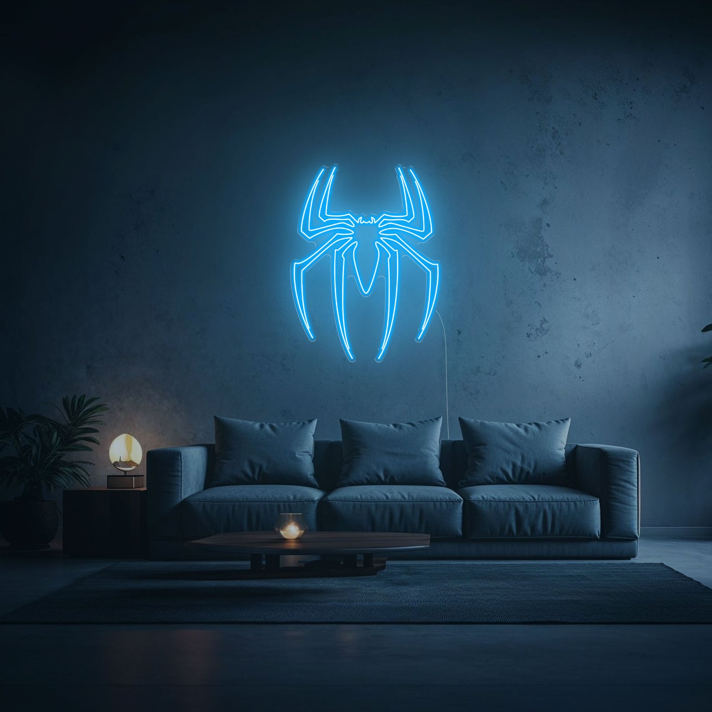 neon-spiderman-bleuciel
