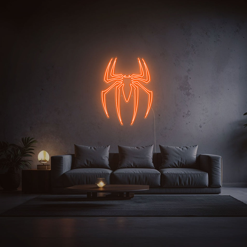 neon-spiderman-orange