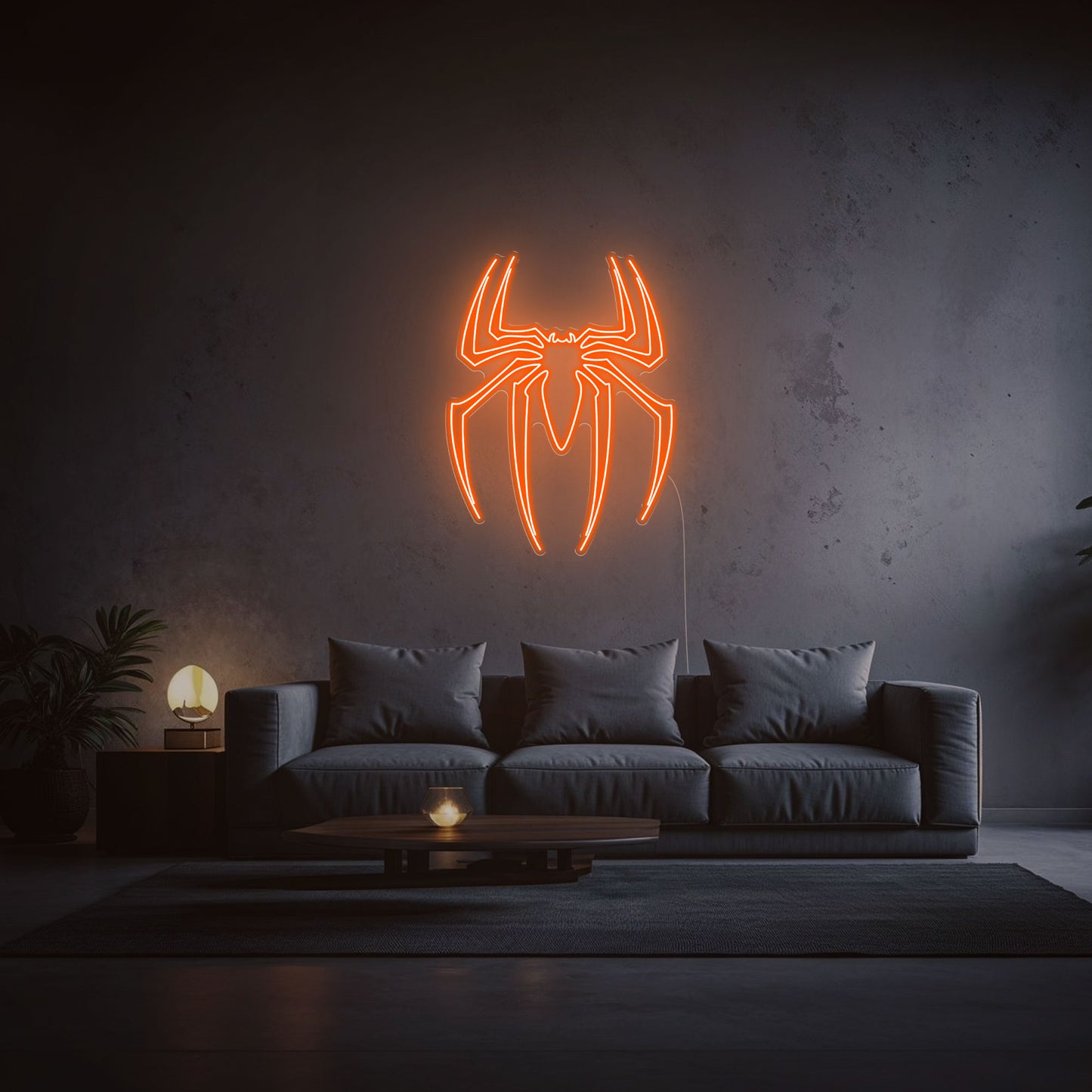 neon-spiderman-orange