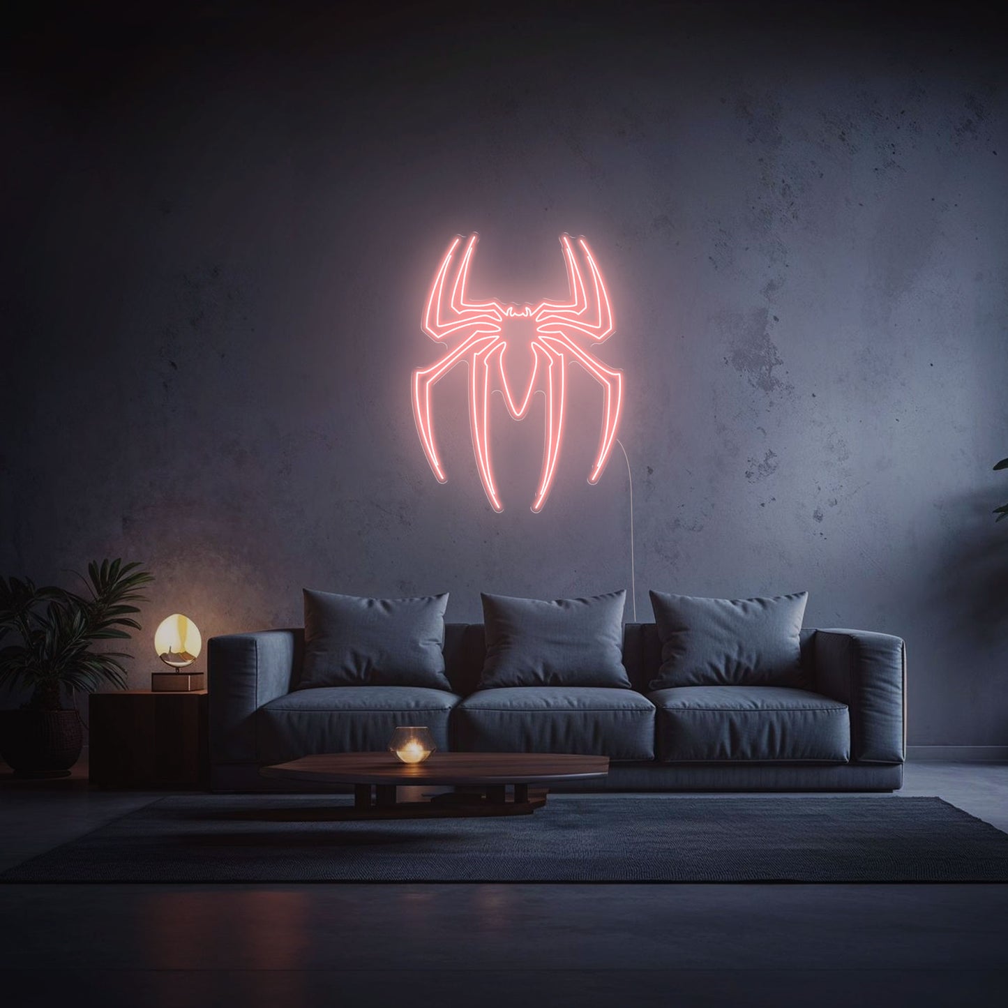 neon-spiderman-rosepale