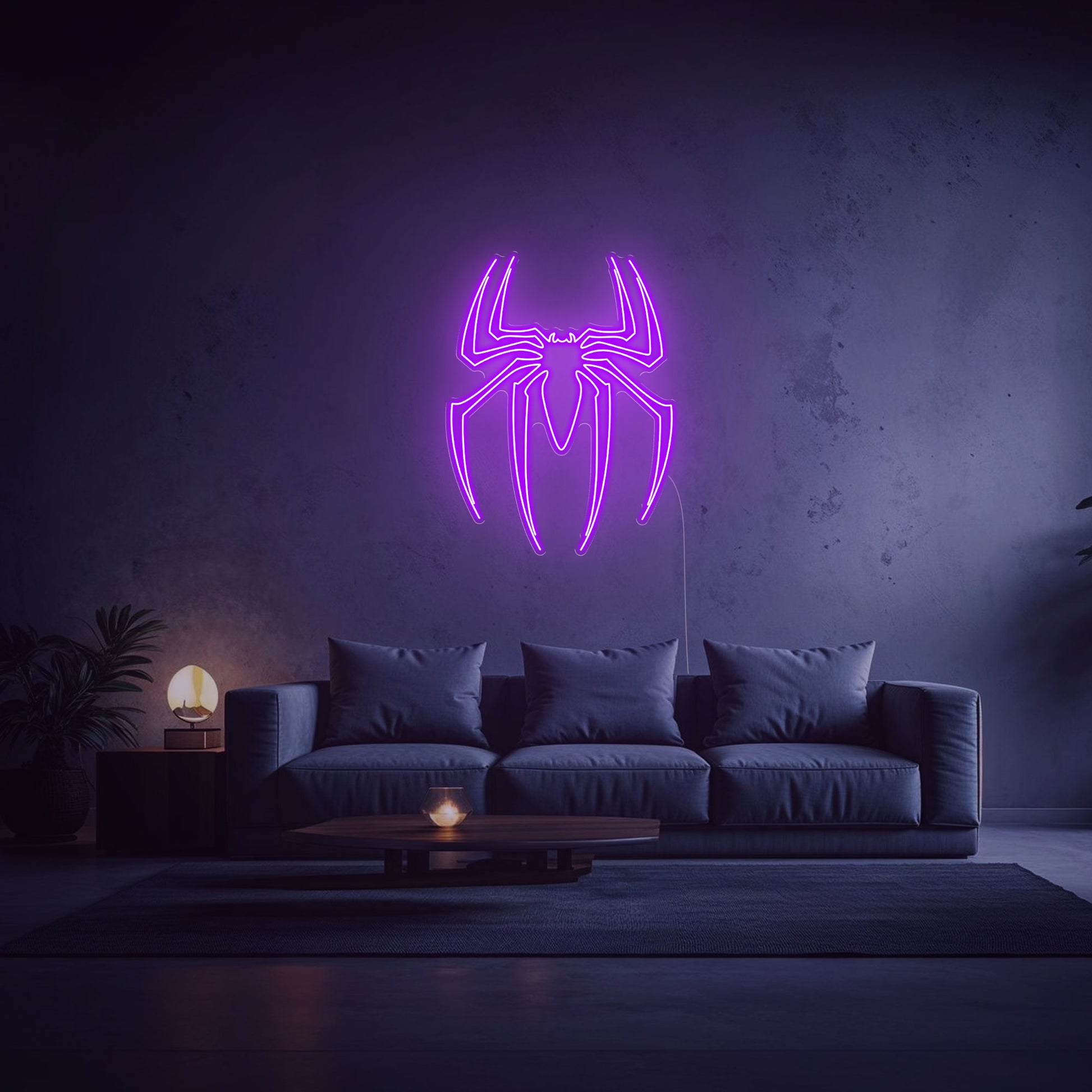 neon-spiderman-violet