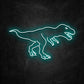 neon t-rex bleu ciel