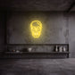 neon-tete-de-mort-jaune