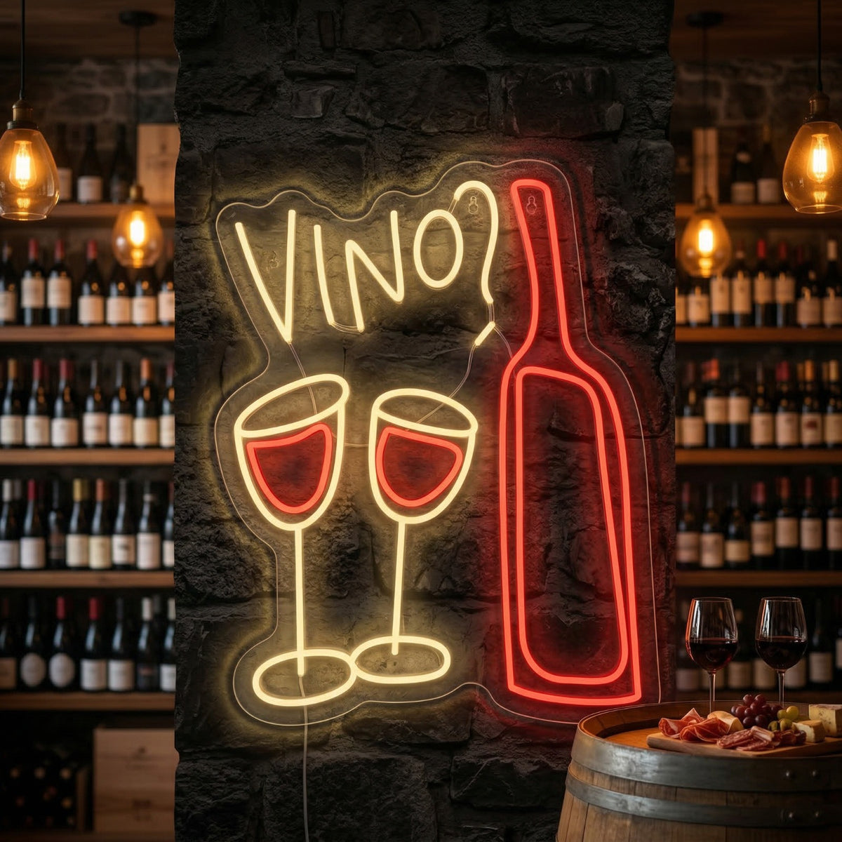 néon vino