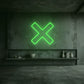 Néon X vert