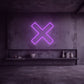 Néon X violet