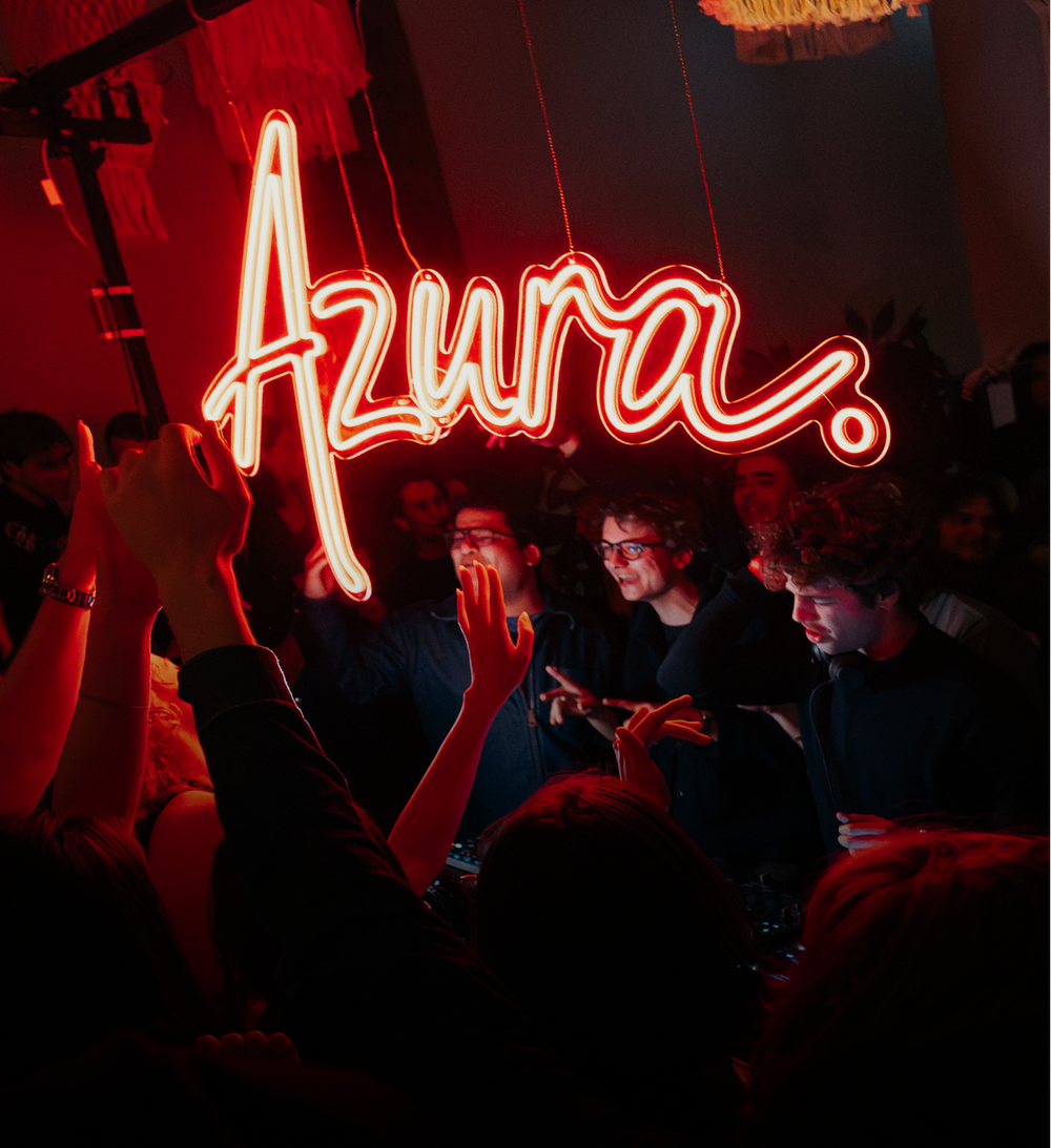 neon azura rouge