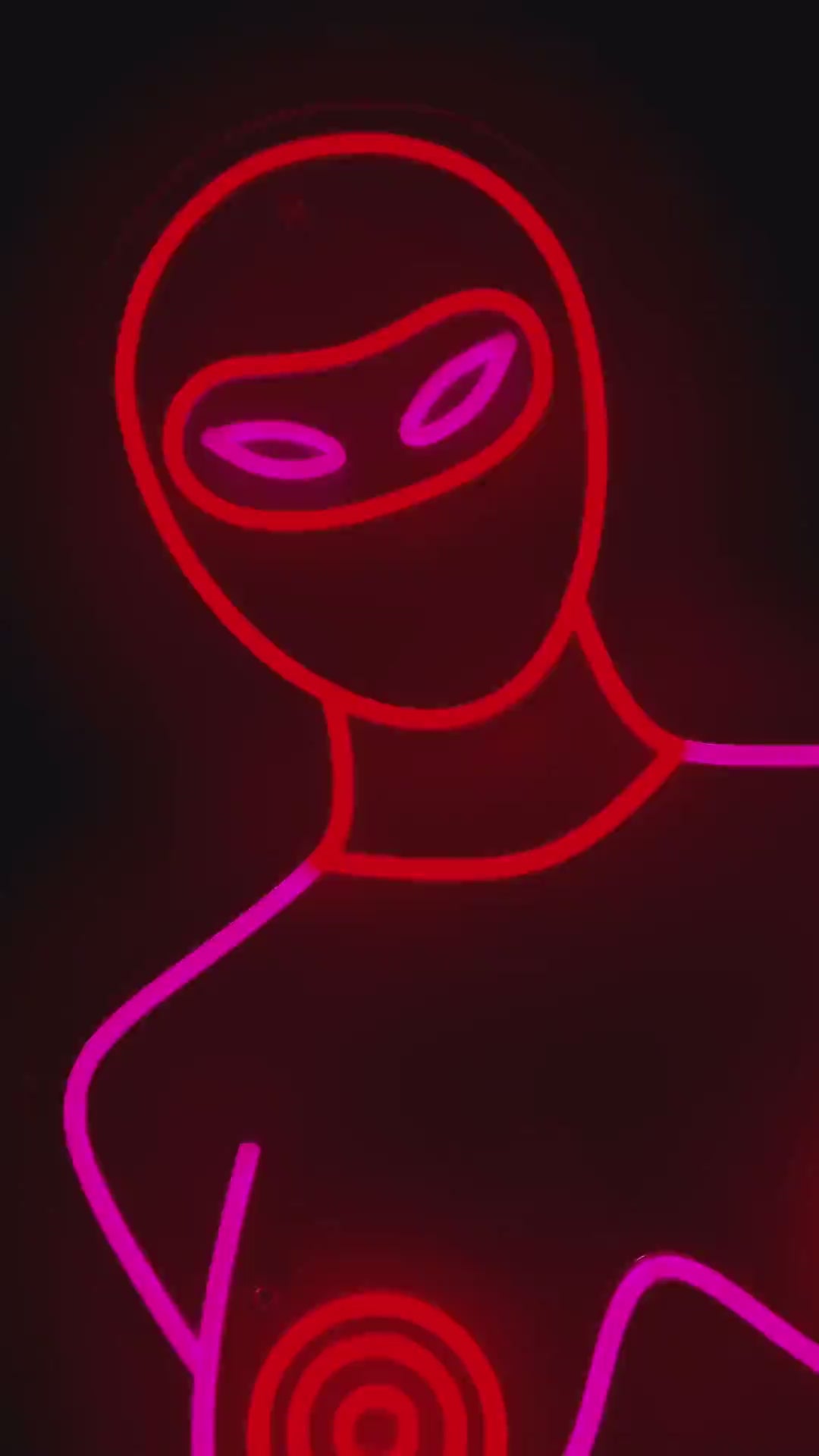 ÉCARLATE neon video tatouage