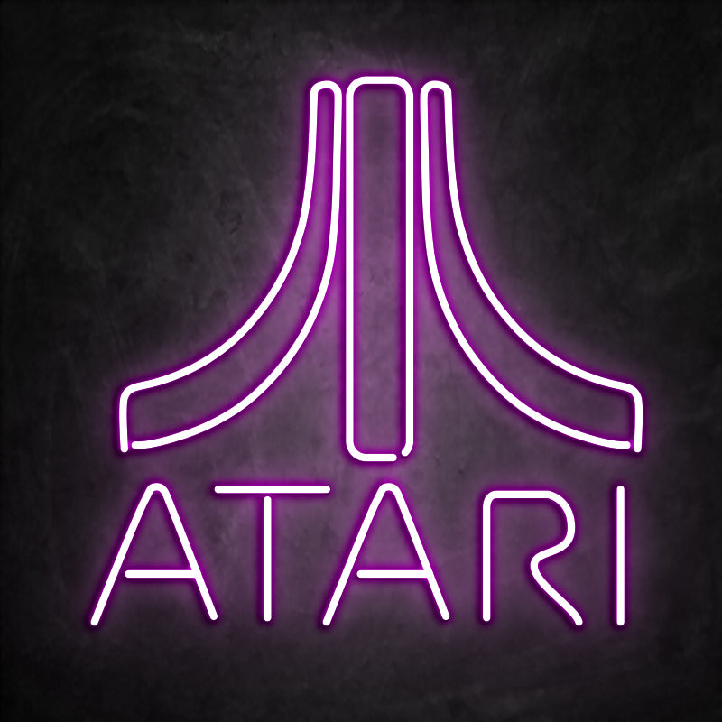 Néon Atari Rose