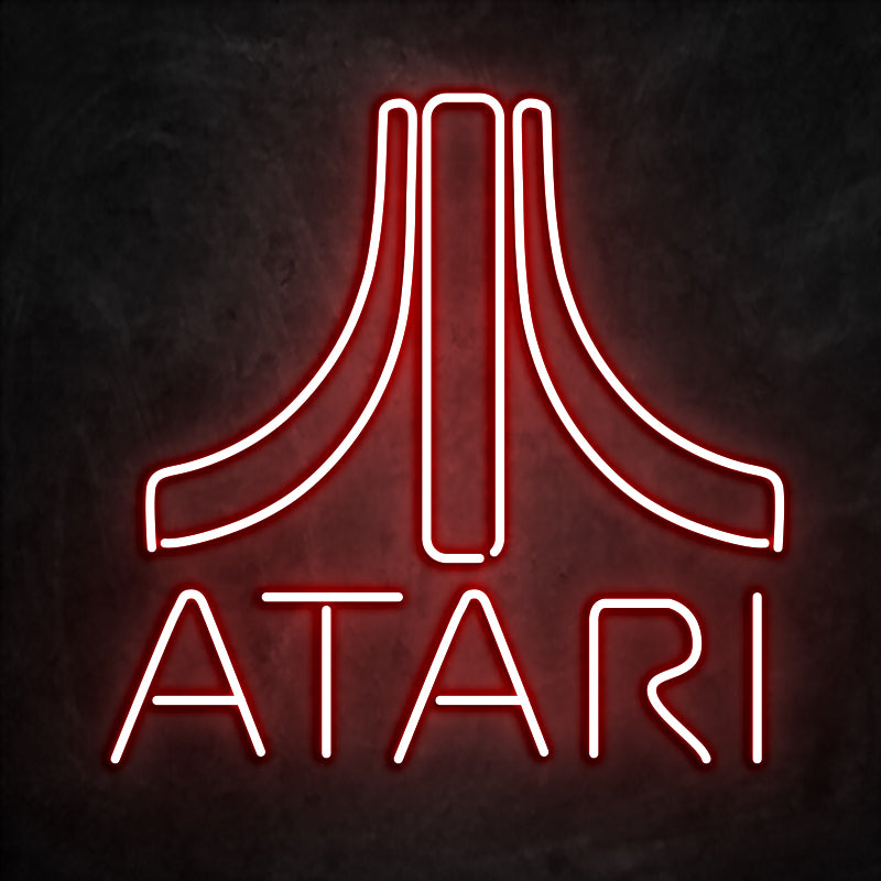 Néon Atari Rouge