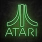 Néon Atari Vert