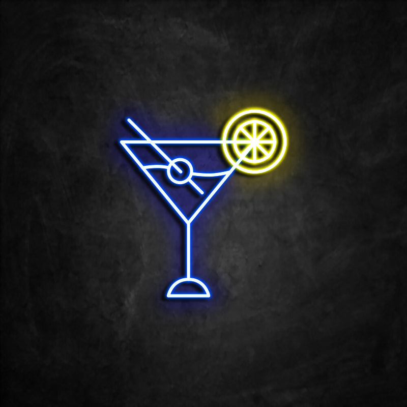 Néon Cocktail Bleu
