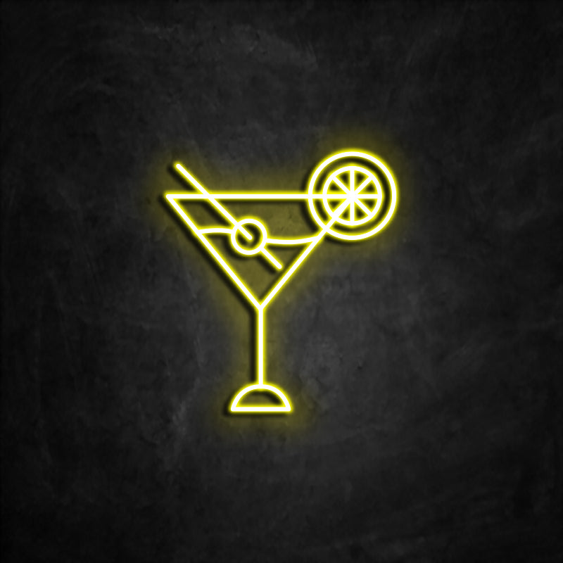 Néon Cocktail Jaune