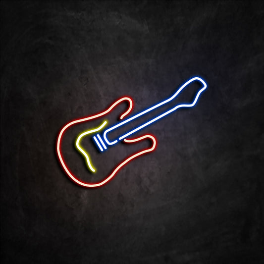 néon guitar