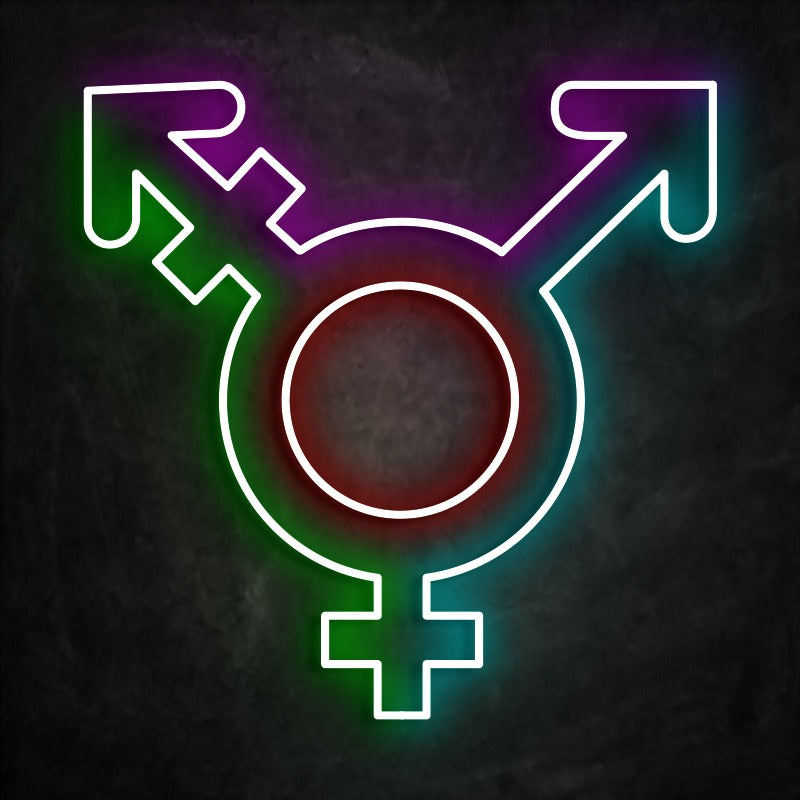 neon lgbt trans