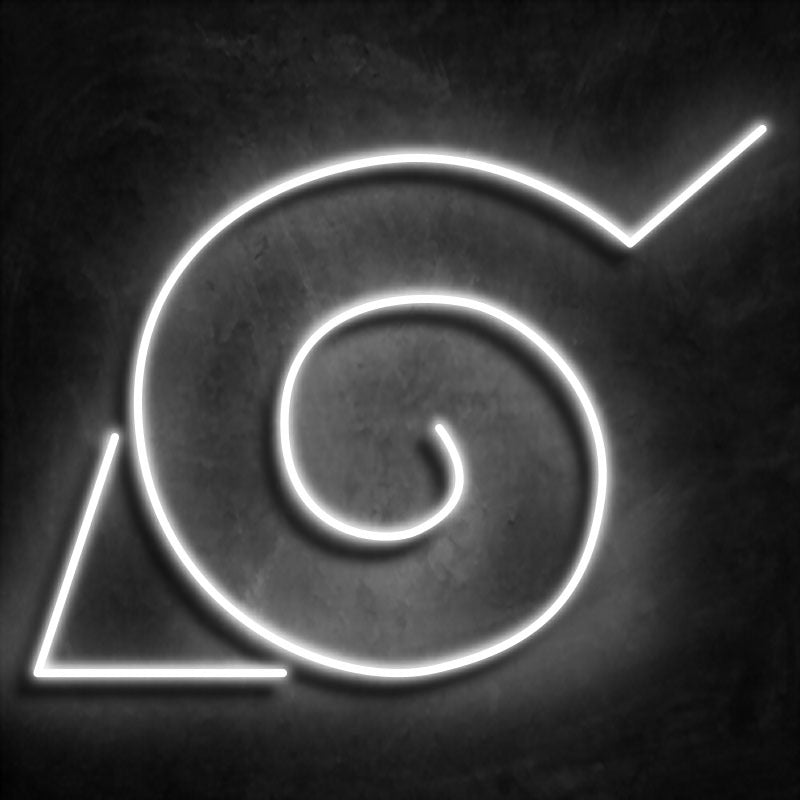 neon-symbole-village-konoha blanc