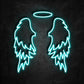 neon ailes d'ange