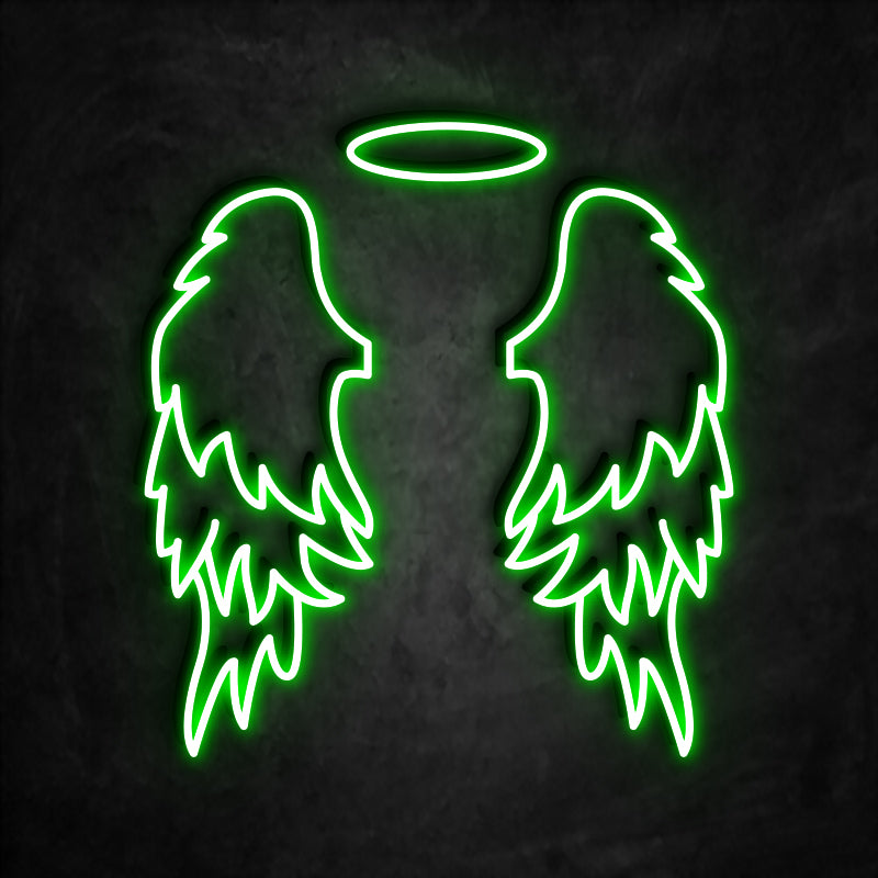 neon vert ange