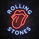 neon rolling stones