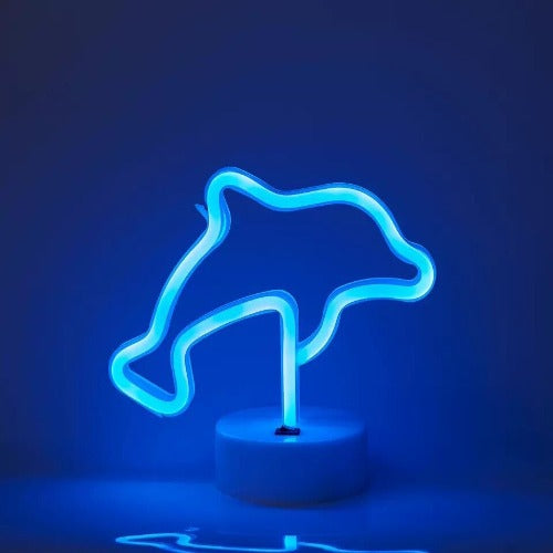 lampe neon dauphin