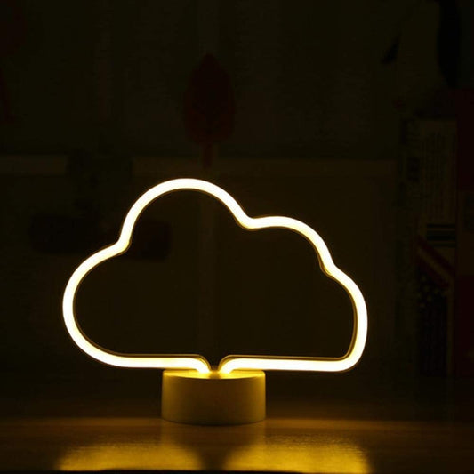 lampe neon nuage