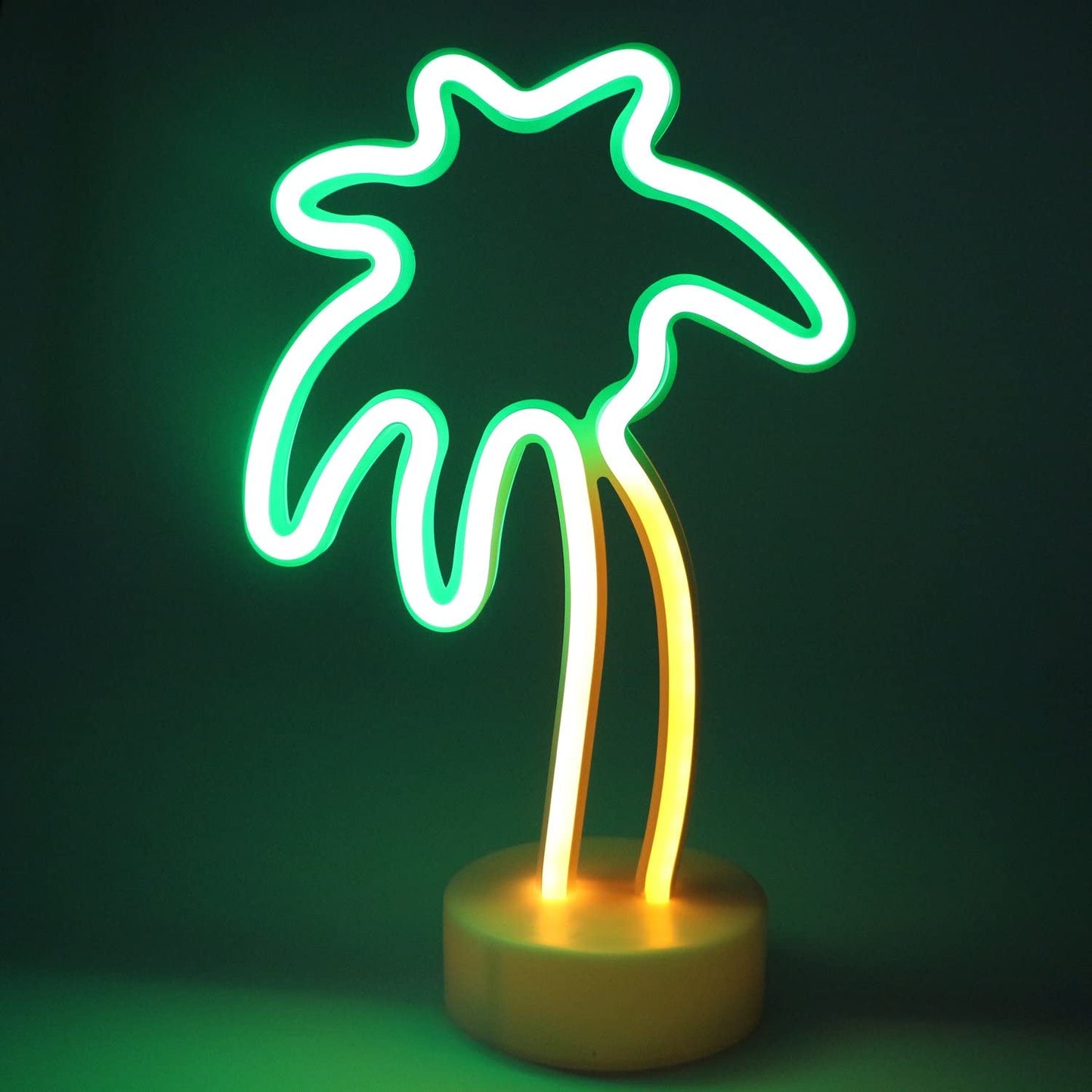 lampe neon palmier