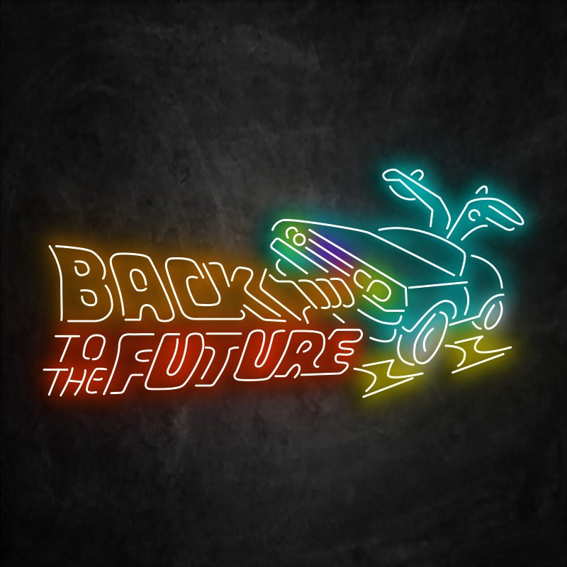 néon back to the future