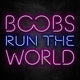 neon boobs run the world rose bleu