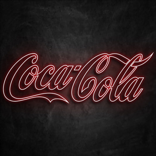 néon coca cola