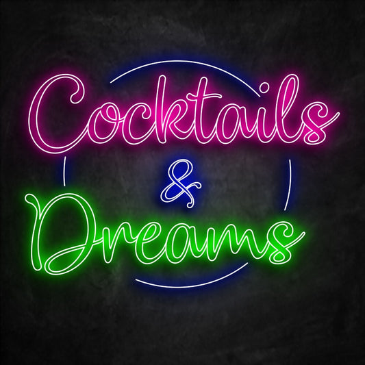 néon cocktails and dreams