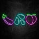 neon emoji