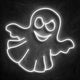 neon fantome blanc