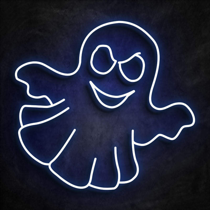 neon fantome bleu
