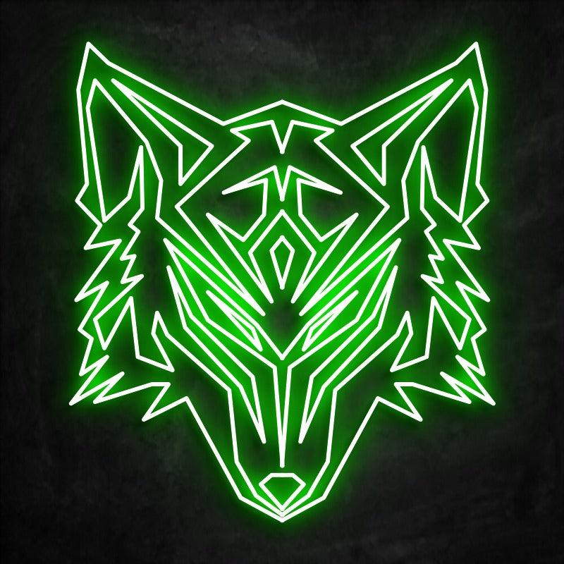neon loup vert