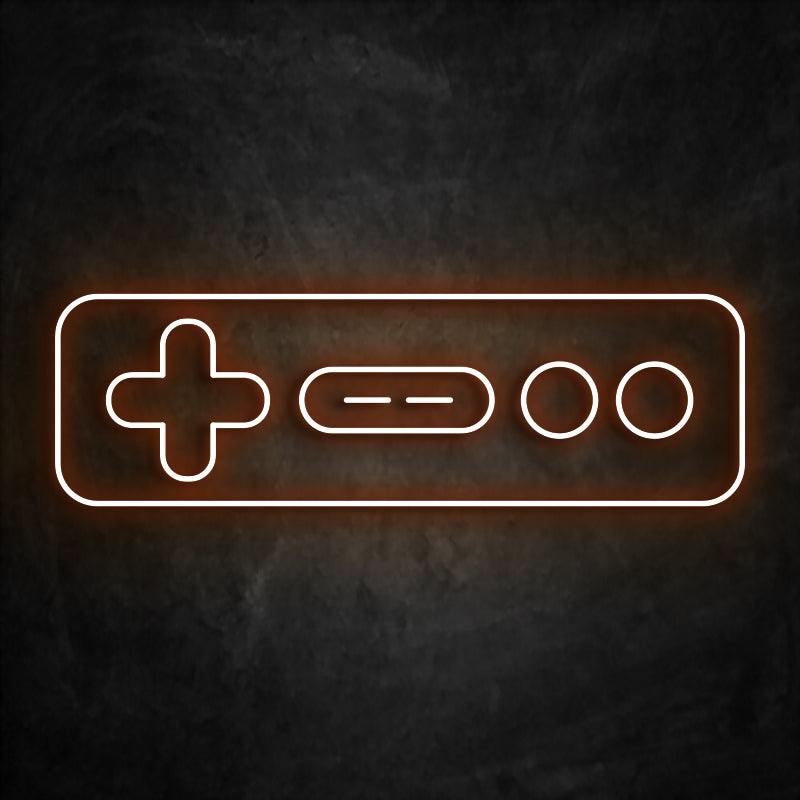 Néon manette nes orange