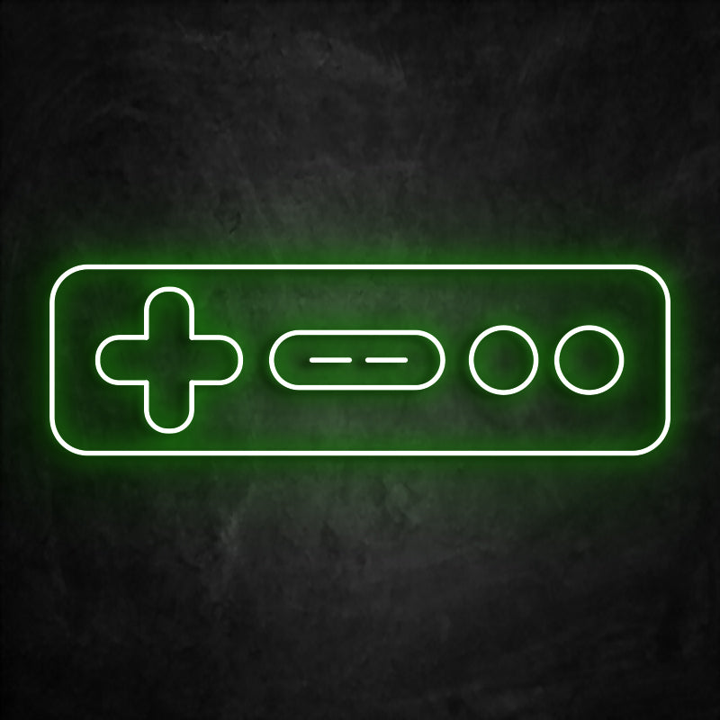 Néon manette nes vert