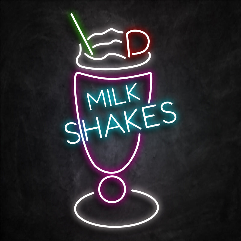neon milkshake
