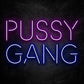 neon pussy gang violet bleu