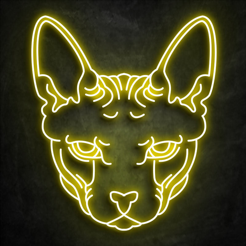 neon sphinx jaune